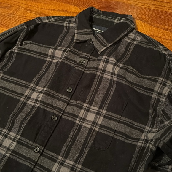 Abercrombie & Fitch Flannel Shirt Size M - Picture 2 of 4